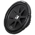 (2) KICKER 43C124 Comp 12  600 Watt SVC 4-Ohm Car Audio Subwoofers Subs on Sale