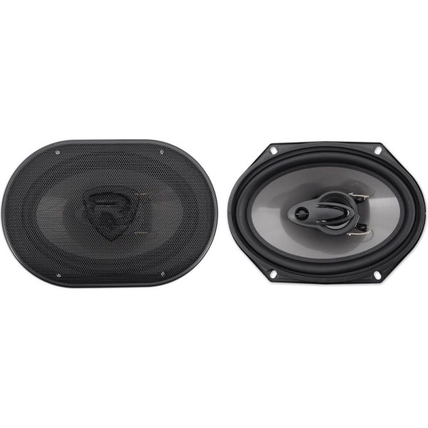 Front Rockville 6x8  Factory Speaker Replacement Kit For 1991-1994 Mazda Navajo For Discount