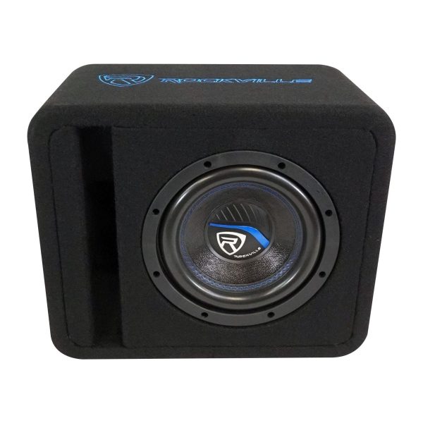 Rockville VS8K54 8  K5 800w Car Subwoofer in Vented Sub Enclosure Box - 4 Ohm Hot on Sale