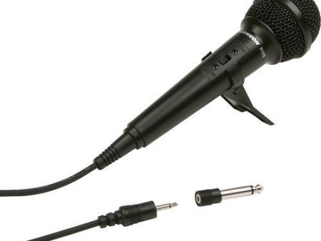 Samson R10S Dynamic Cardioid Microphone Neodymium Handheld Mic + Desktop Stand Supply