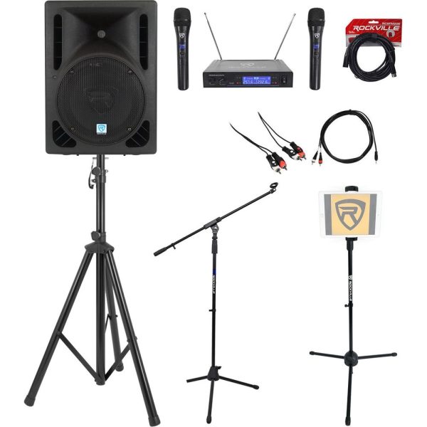 Rockville Pro 10  ipad iphone Android Laptop TV Youtube Karaoke System Machine For Cheap