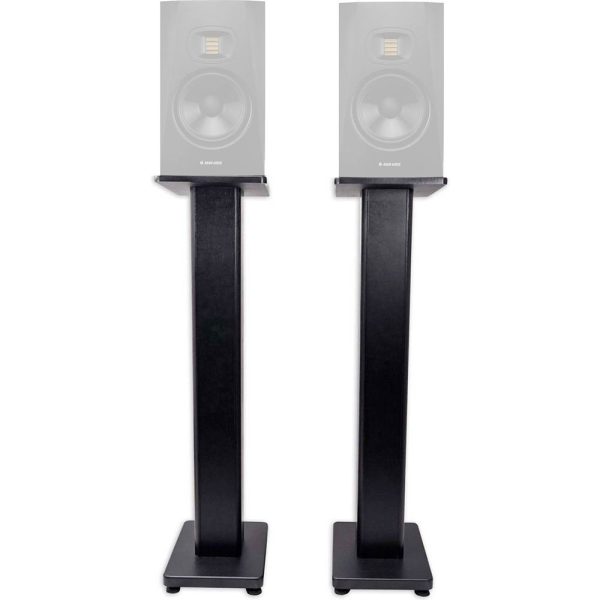 (2) Rockville 36” Studio Monitor Speaker Stands For ADAM Audio A7X Monitors Online now