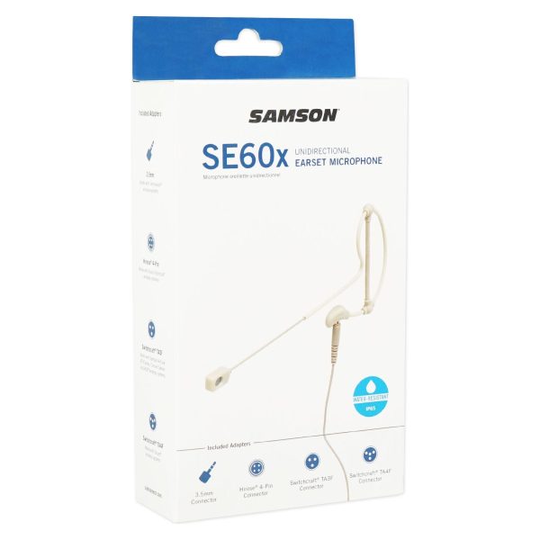 Samson Unidirectional Earset Microphone For SHURE PGXD1 Bodypack Transmitter For Sale