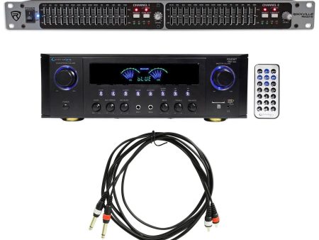 Technical Pro RX45BT Home Theater Receiver Bluetooth USB Bundle with Dual 15 Band Equalizer Online Hot Sale