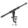 Samson MBA18 Microphone Boom Arm Studio Podcast Mic Stand+Pop Filter+ShockMount Hot on Sale