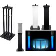 (1) Rockville Black Adjustable Totem Speaker Stand For Line 6 StageSource L6m Discount