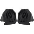 (2) MTX RZRPOD65 6.5  Dash Mount Roll Bar Speakers+2-Channel Amp For Polaris RZR Cheap