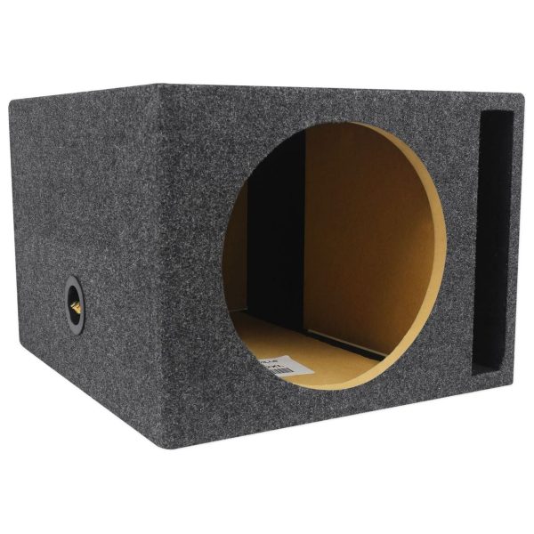 Rockville XL Vented Sub Box Enclosure For Rockford Fosgate P2D4-12 12  Subwoofer Fashion