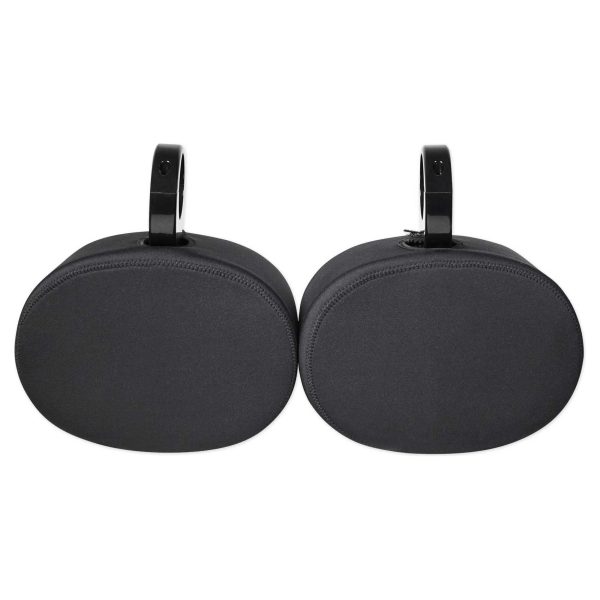 Rockville RWBC69 Neoprene Covers For 2 Boss MRWT69 6x9  Wakeboard Tower Speakers Online Sale