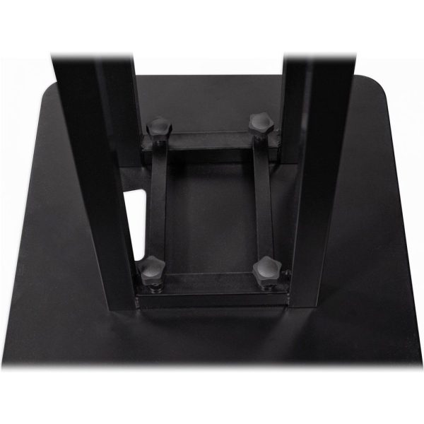 (1) Rockville Black Adjustable Totem Speaker Stand For (1) Rockville RPG152K Fashion