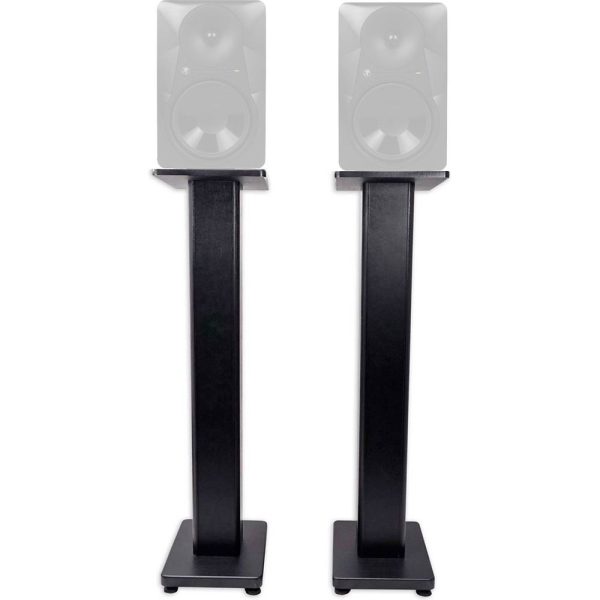 (2) Rockville 28  Studio Monitor Speaker Stands For Mackie HR624 MK2 For Cheap