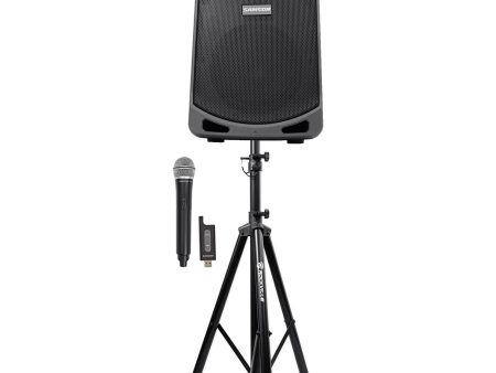 Samson Expedition XP106W 6  Portable Rechargeable Active PA DJ Speaker+Mic+Stand Online now