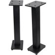 (2) Rockville 28  Studio Monitor Speaker Stands For Genelec 8341 SAM Online Sale