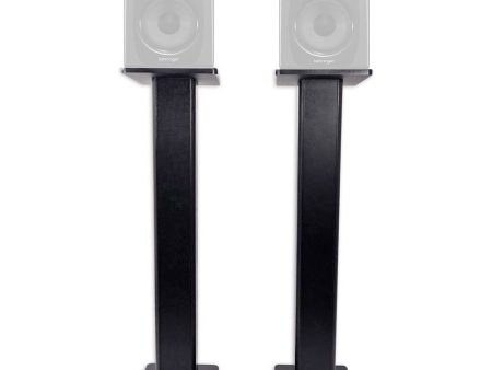 (2) Rockville 36” Studio Monitor Speaker Stands For Behringer Studio 50USB Online now