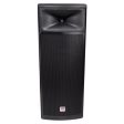 Rockville SPGN254 Dual 15” 3000w 2-Way 4-Ohm Passive DJ PA Speaker ABS Cabinet Cheap