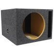 Rockville XL Vented Sub Box Enclosure For Rockford Fosgate P3D4-12 12  Subwoofer Online Hot Sale