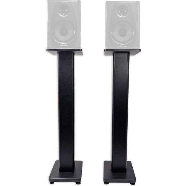 (2) Rockville 28  Studio Monitor Speaker Stands For Behringer Studio 50USB Online Hot Sale