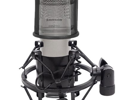 Samson C01U Pro USB Recording Podcast Podcasting Microphone+Filter+Shock Mount on Sale