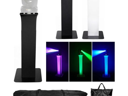 (1) Totem Light Stand+Black+White Scrims For American DJ Inno Beam LED For Sale