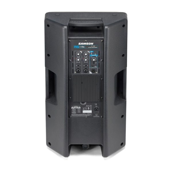 Samson RS115A 15  400w Powered Bi-amped DJ PA Speaker w Bluetooth USB+Mic+Cable Online Sale