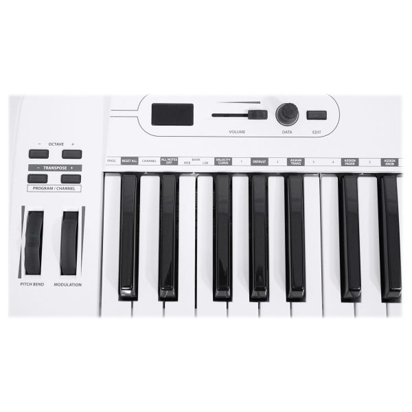 Samson Carbon 61 Key USB MIDI DJ Keyboard Controller + Software + Headphones Online Sale