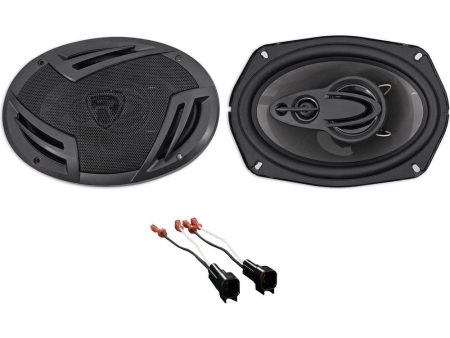 Car Rear Rockville Factory Speaker Replacement Kit For 2003-2011 Lincoln Town Online Sale