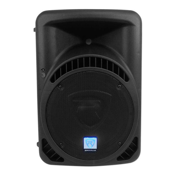 (2) Rockville RPG12BT 12  800w Powered DJ PA Speakers BlueTooth, Wireless Link Cheap