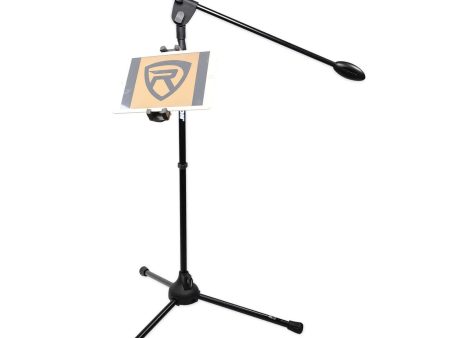 Samson Karaoke Performance Mic Stand w  31  Boom+Smartphone Tablet iPad Mount Supply