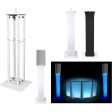 (1) Rockville White Adjustable Totem Speaker Stand For EV Electro-Voice EKX-15P Online Hot Sale