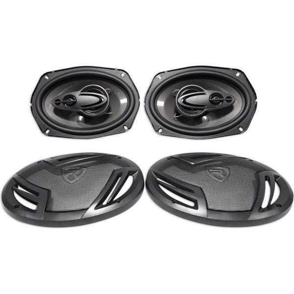 2015-2017 GMC Sierra 2500 3500 Rockville 6x9  Front Speaker Replacement Kit Hot on Sale