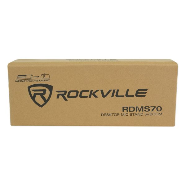 Rockville Smartphone Tablet Boom Table Stand For Zoom Live Stream Conference on Sale