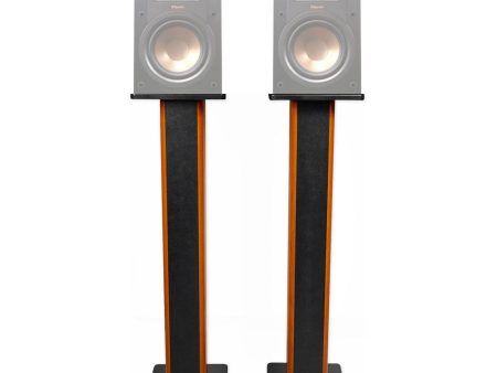 (2) 36  Bookshelf Speaker Stands For Klipsch R-15PM Bookshelf Speakers Hot on Sale