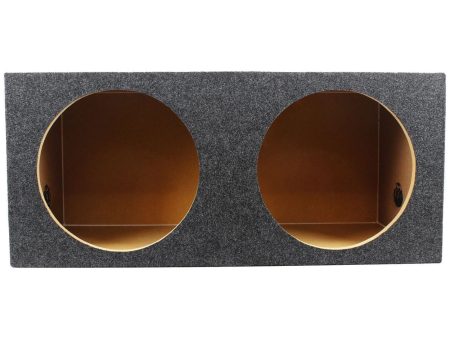 Rockville Subwoofer Box Enclosure For 2) Rockford Fosgate P3D4-12 12  Subwoofers on Sale