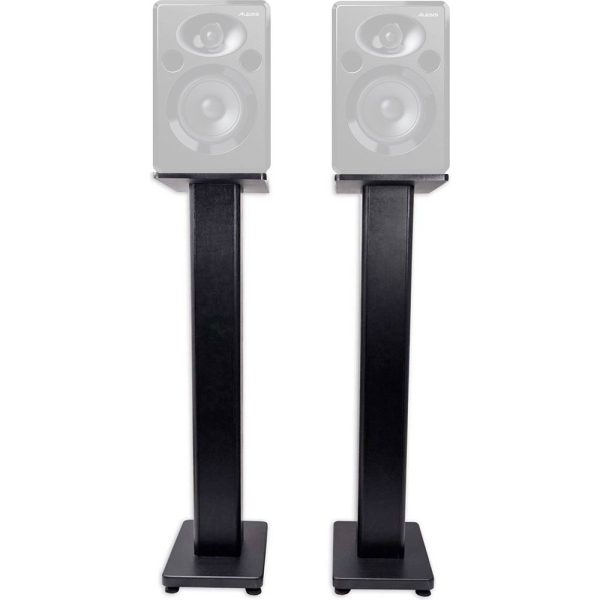 (2) Rockville 36” Studio Monitor Speaker Stands For Alesis Elevate 5 MKII Online now