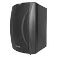 Rockville WET-5B 70V 5.25  IPX55 Commercial Indoor Outdoor Wall Speaker - Black Hot on Sale