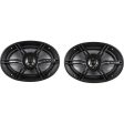 (2) RE Audio REX6.9 6x9 400 Watt 3-Way Car Speakers+(2) Sealed Enclosures REX69 Sale