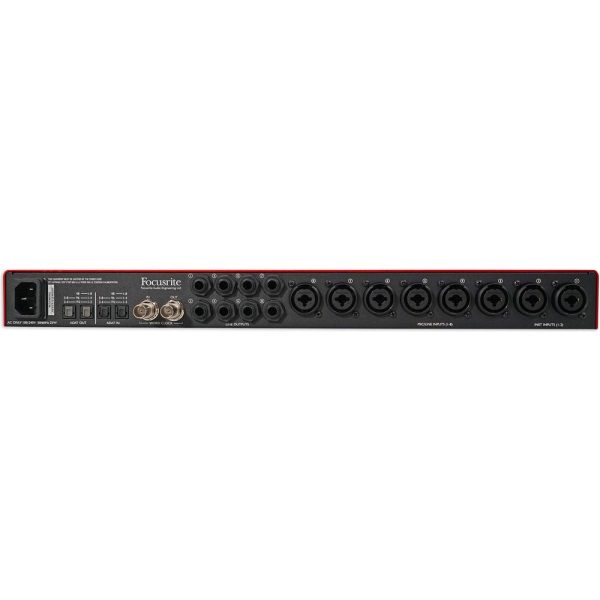 Focusrite Scarlett OctoPre Dynamic Microphone Preamp+Isolation Shield+Headphones For Sale