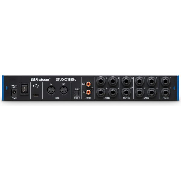 Presonus STUDIO 1810C 18x8 USB-C Recording Interface +Mic +Vocal Shield and Tripod For Cheap