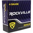 (2) Rockville RV6.3A 6.5  Speakers+(2) 4x6  Speakers+4-Channel Amplifier+Amp Kit on Sale