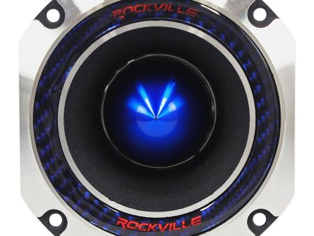 Rockville RT4 2  Home Theater Tweeter Titanium Compression Horn w  120 Watts on Sale