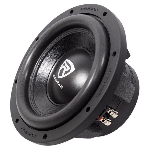 Rockville W10K6D2 V2 10  2000w Peak Car Audio Subwoofer Dual 2-Ohm Sub 500w RMS CEA Rated Supply