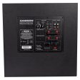 Samson MediaOne 10S 10  100 Watt Powered Studio Subwoofer Sub + Acoustic Riser Supply