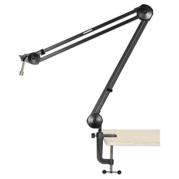 Samson MBA38 38  Microphone Boom Arm Podcast Mic Stand+Pop Filter+ShockMount Online Sale