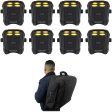 (8) Chauvet DJ Ezlink Par Q4 BT Wireless Battery Bluetooth Wash Lights+Backpack Online Sale