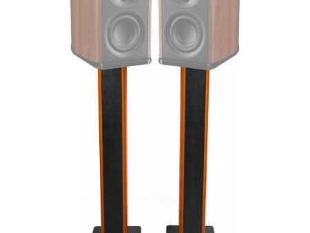 (2) 36  Bookshelf Speaker Stands For Swan M100MKII Bookshelf Speakers Discount