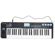 Samson Graphite 49 Key USB MIDI DJ Keyboard Controller w  Aftertouch Fader+Bench Online Hot Sale