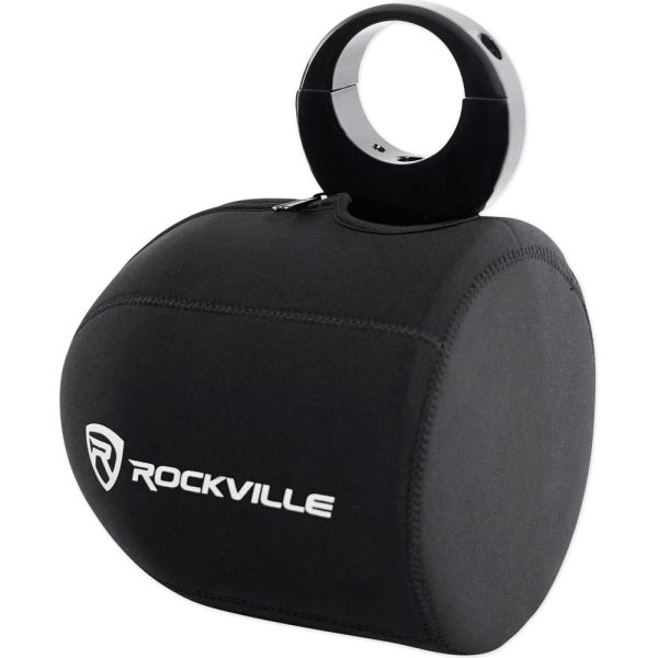 Rockville Neoprene Covers For (2) Lanzar AQAWBS8BK 8  Wakeboard Tower Speakers on Sale