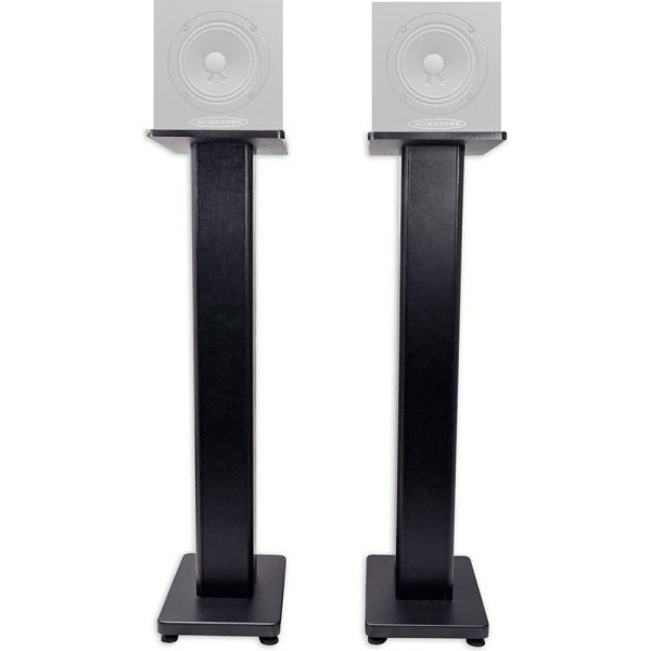 (2) Rockville 28  Studio Monitor Speaker Stands For Auratone 5C Monitors Online now