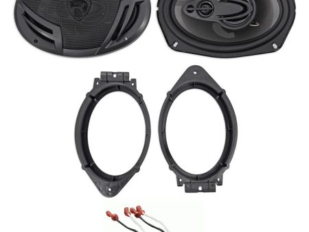 2015-2017 GMC Yukon XL Denali Rockville 6x9  Front Speaker Replacement Kit Sale