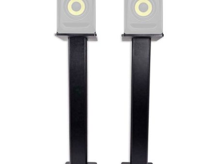 (2) Rockville 36” Studio Monitor Speaker Stands For KRK ROKIT 4 G3 Monitors Online